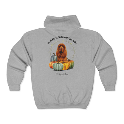 2026 SSCA National Specialty Full Zip Hooded Sweatshirt