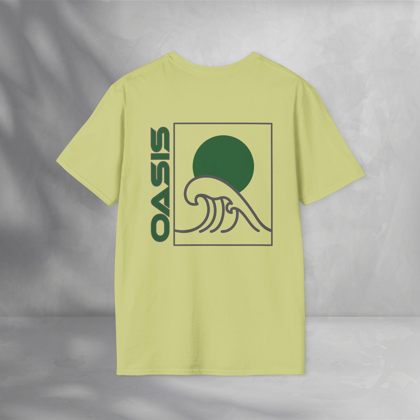 Green Sun Wave Tee