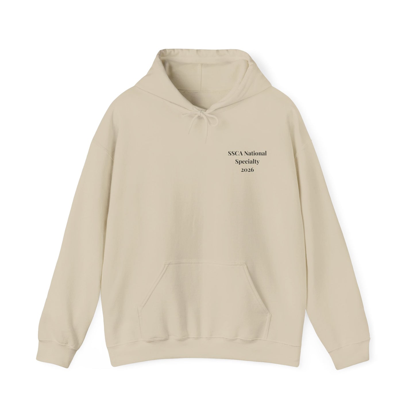 2026 SSCA National Specialty Hooded Sweatshirt