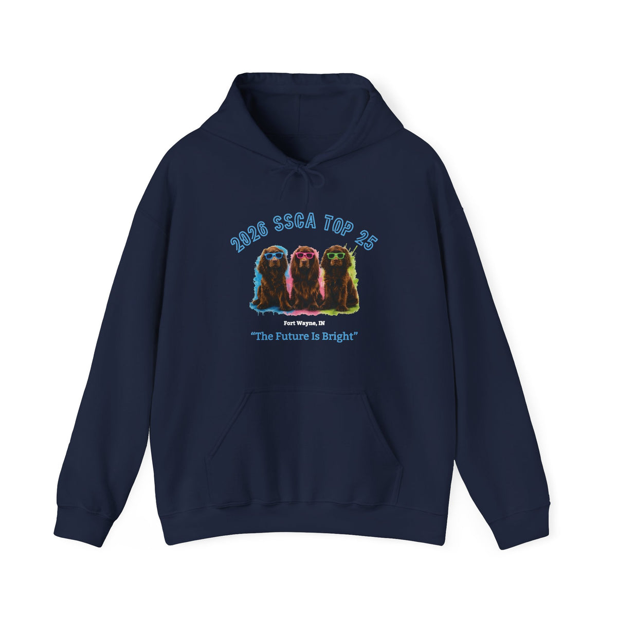 SSCA Top 25 Hooded Sweatshirt Front Only