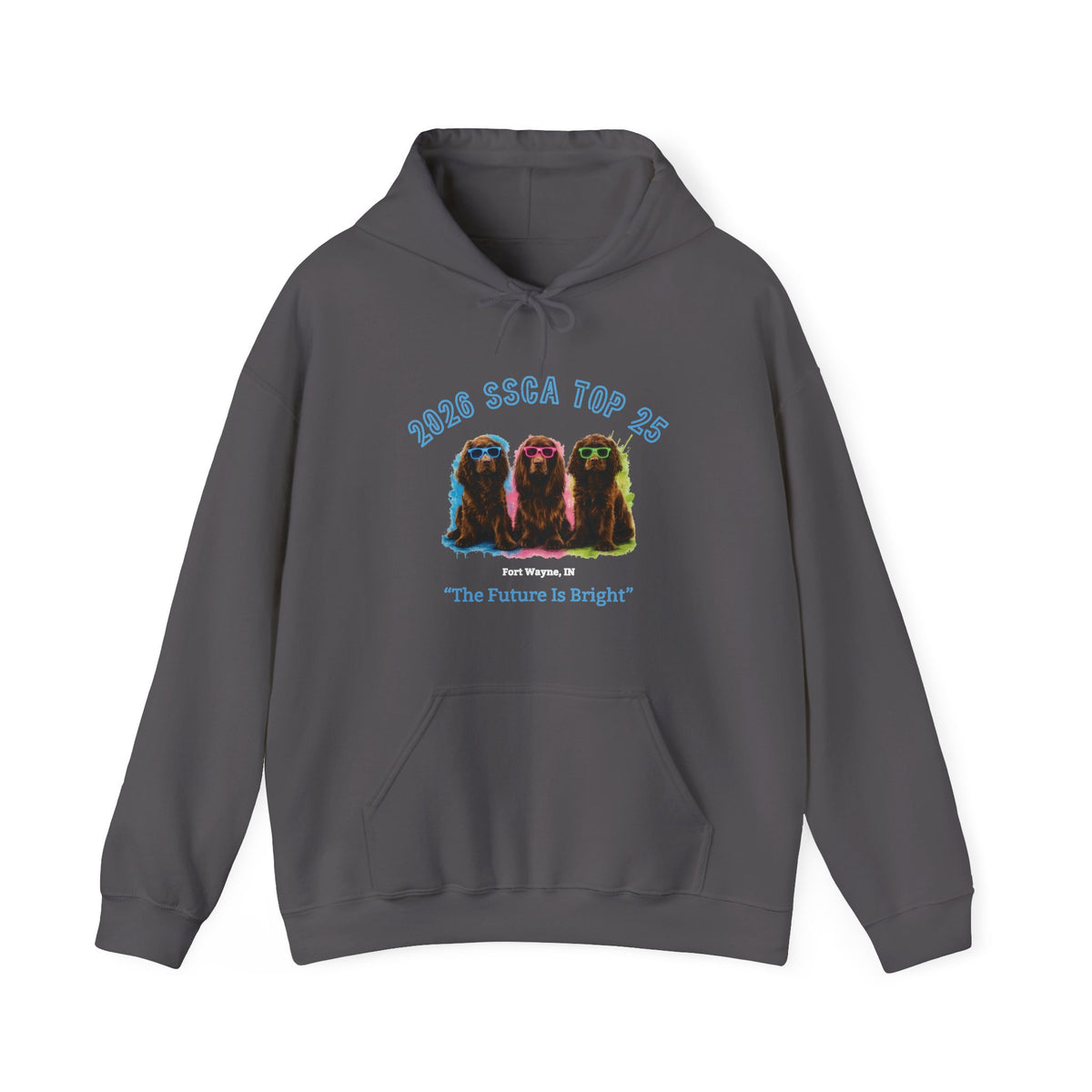 SSCA Top 25 Hooded Sweatshirt Front Only