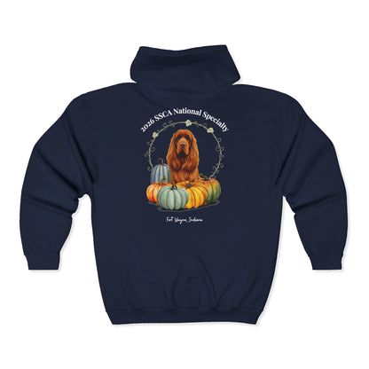 2026 SSCA National Specialty Full Zip Hooded Sweatshirt