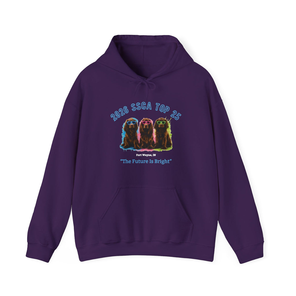 SSCA Top 25 Hooded Sweatshirt Front Only