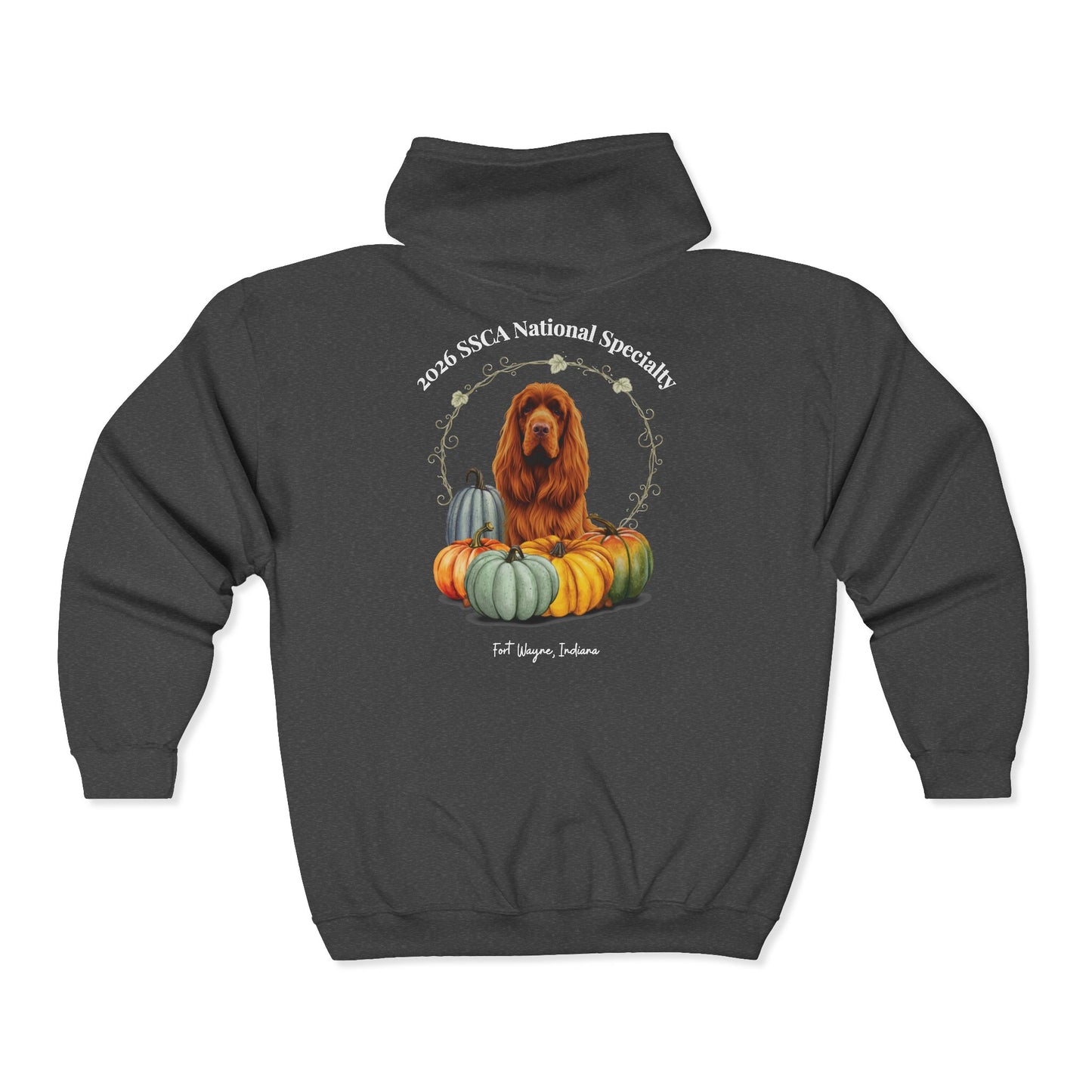 2026 SSCA National Specialty Full Zip Hooded Sweatshirt