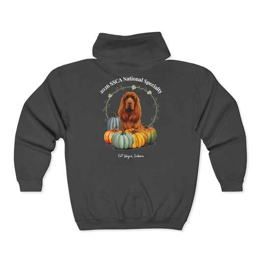 2026 SSCA National Specialty Full Zip Hooded Sweatshirt