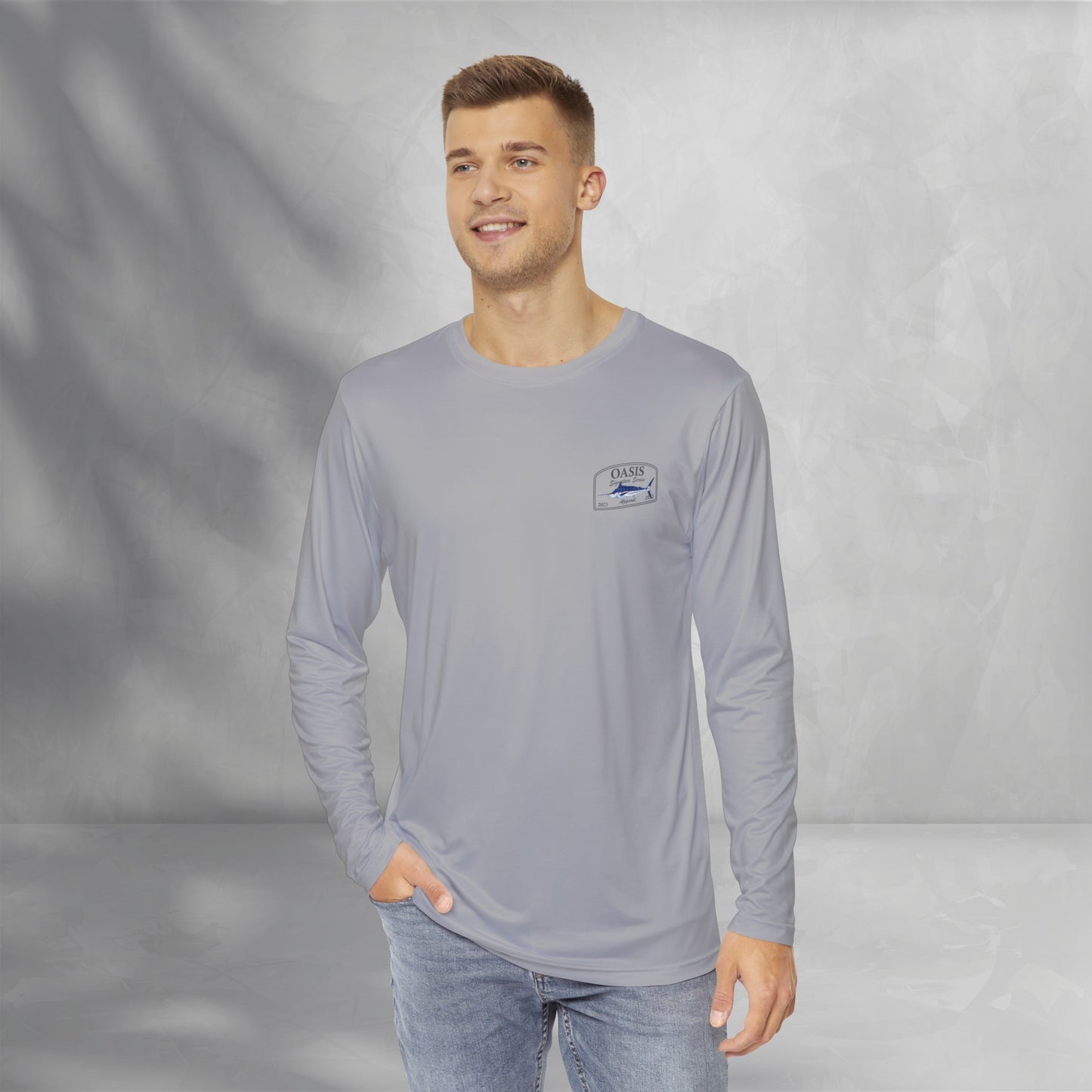 Blue Marlin Patch Performance Shirt