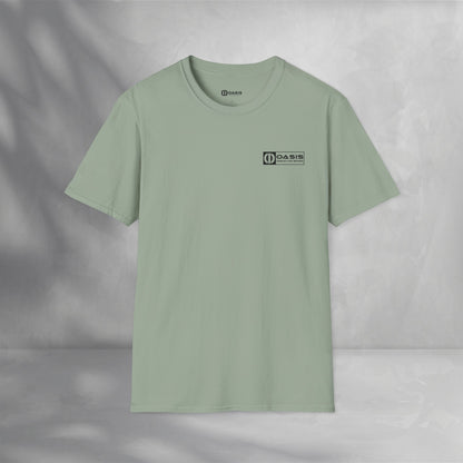 Green Sun Wave Tee