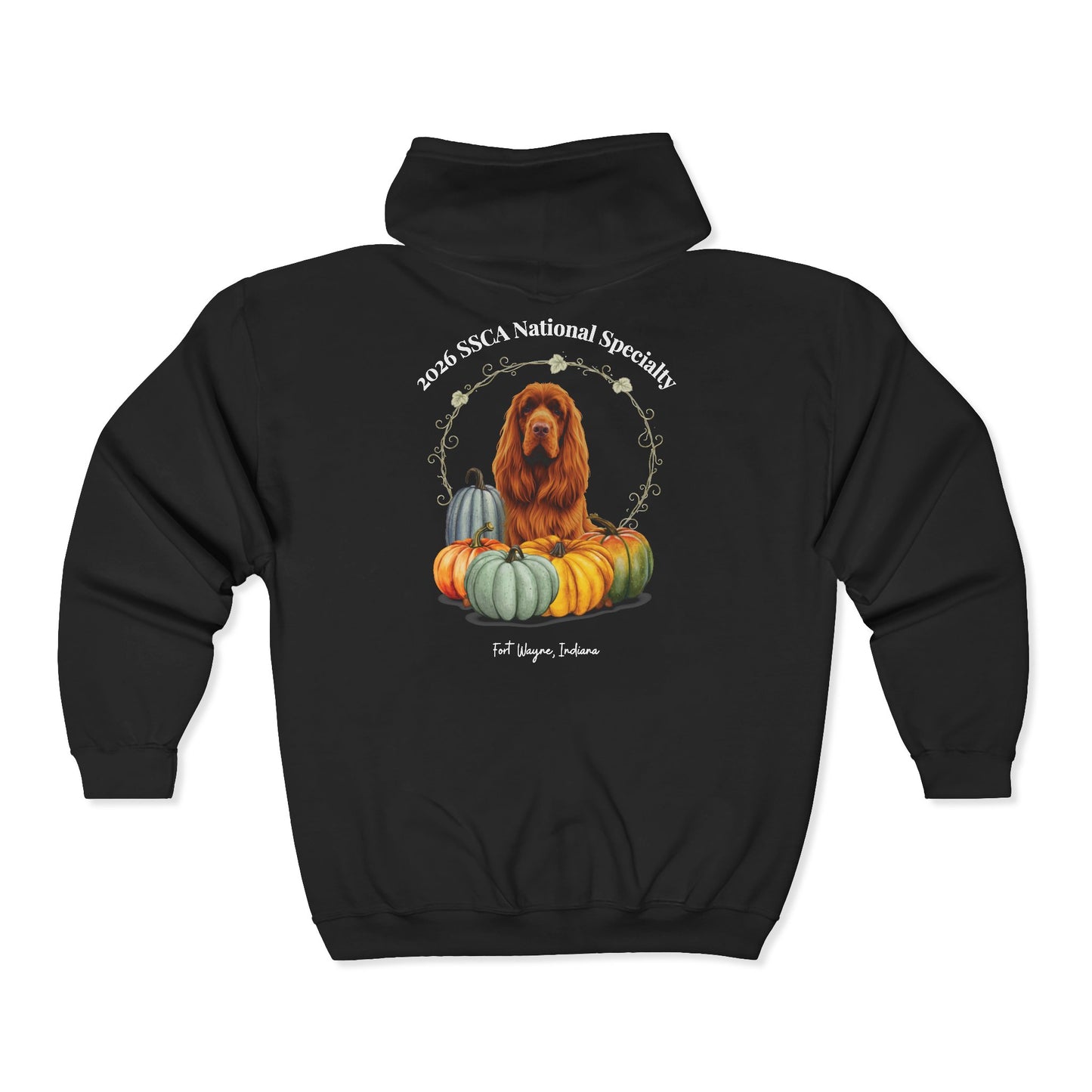 2026 SSCA National Specialty Full Zip Hooded Sweatshirt